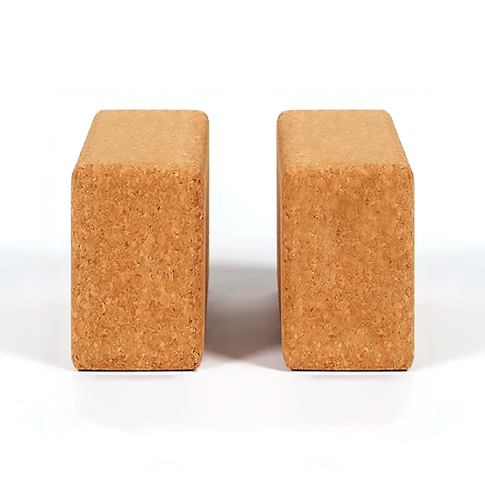 Pair of Cork Bricks (Standard) - Home of Yoga