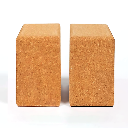 Pair of Cork Bricks (Large) - Home of Yoga